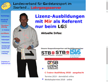 Tablet Screenshot of lehrgang.lkt-saar.de