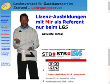Tablet Screenshot of lizenz.lkt-saar.de